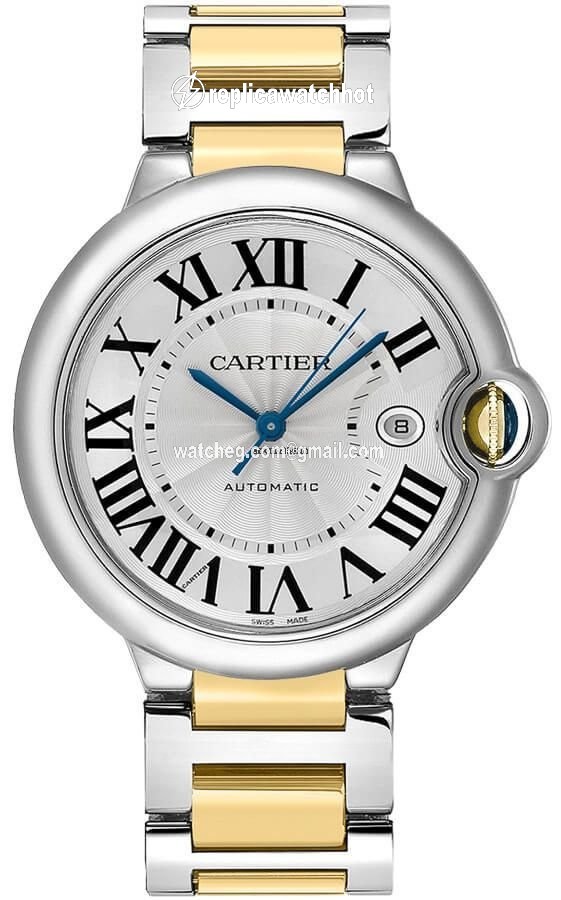 Cartier Ballon Bleu 42mm Mens watch Unisex Automatic Steel W2BB0031