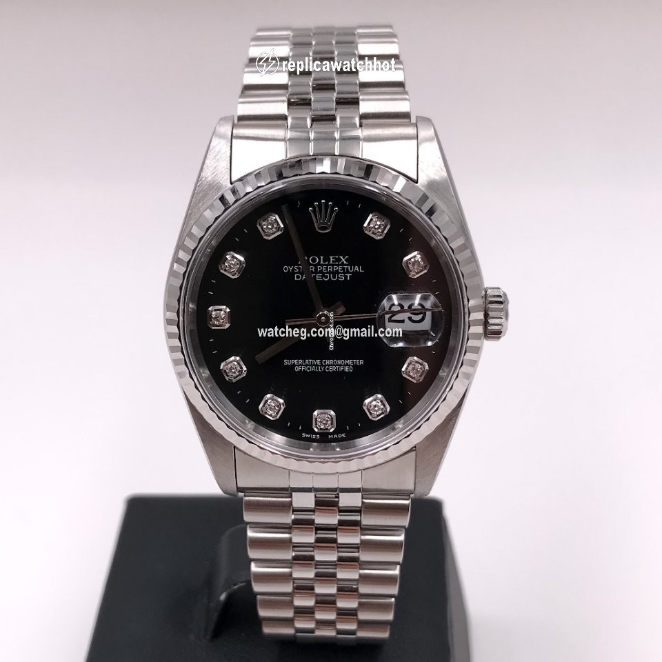 Rolex Datejust 36 Mens watch Unisex Steel Automatic 16234G