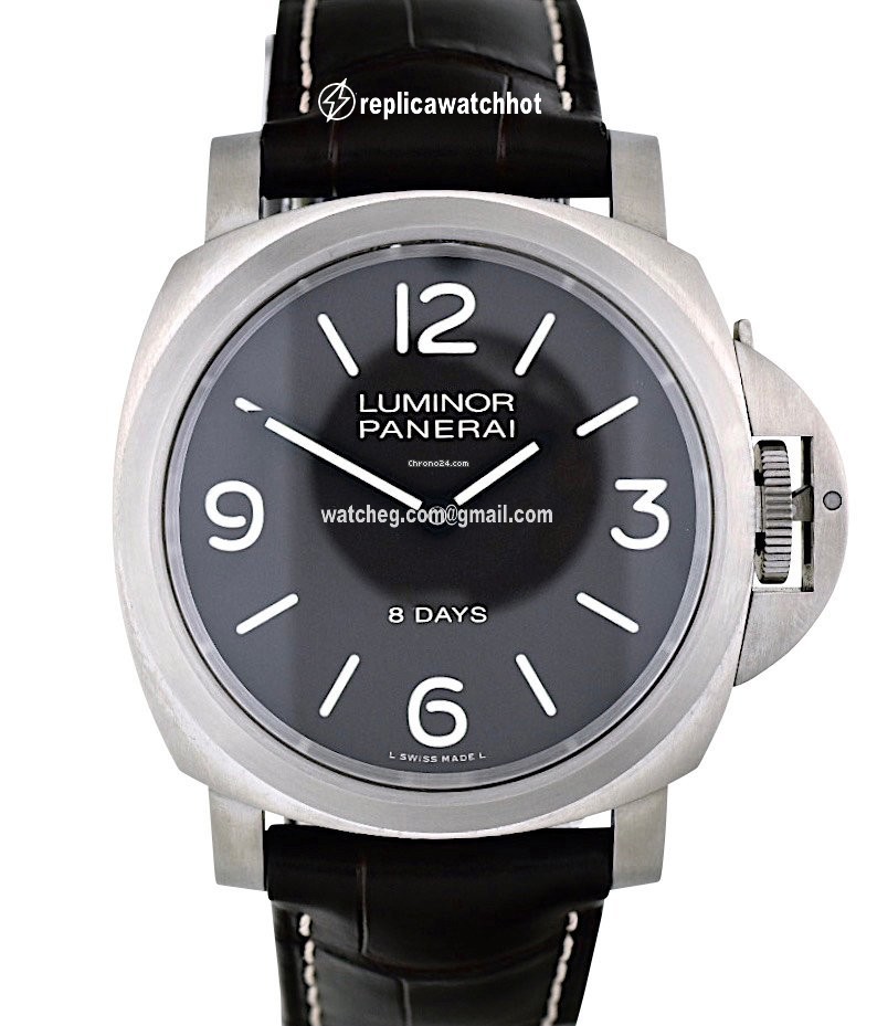 Panerai Luminor Base 8 Days Mens watch Unisex Manual winding Titanium PAM 00562