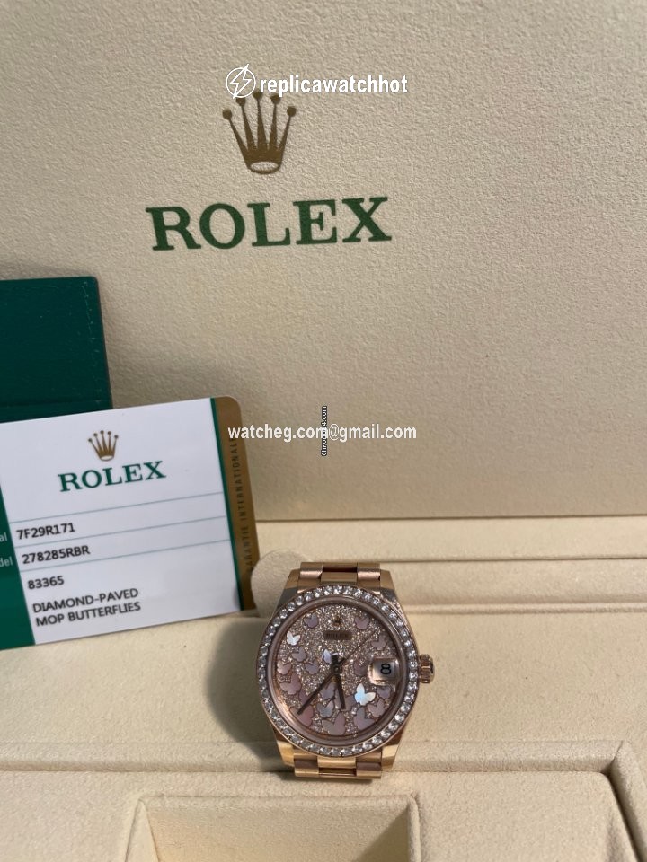 Rolex Datejust Womens watch Rose gold Automatic 278285RBR