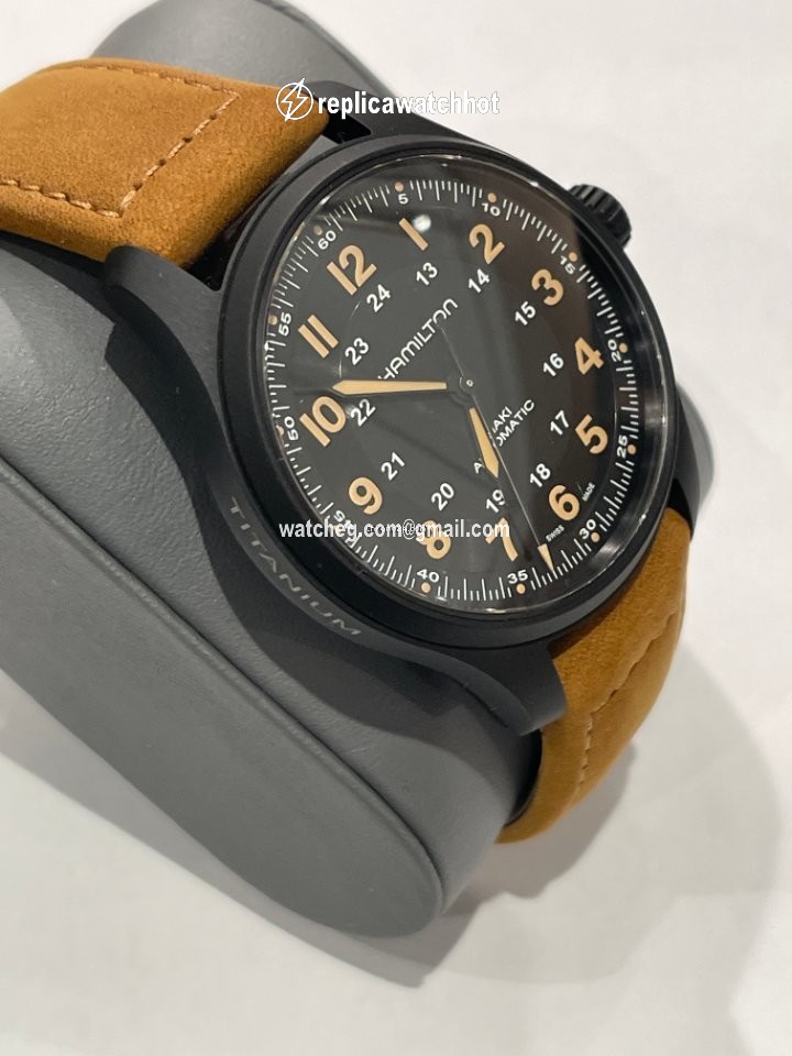 Hamilton Khaki Field Titanium Mens watch Unisex Automatic Titanium H70665533
