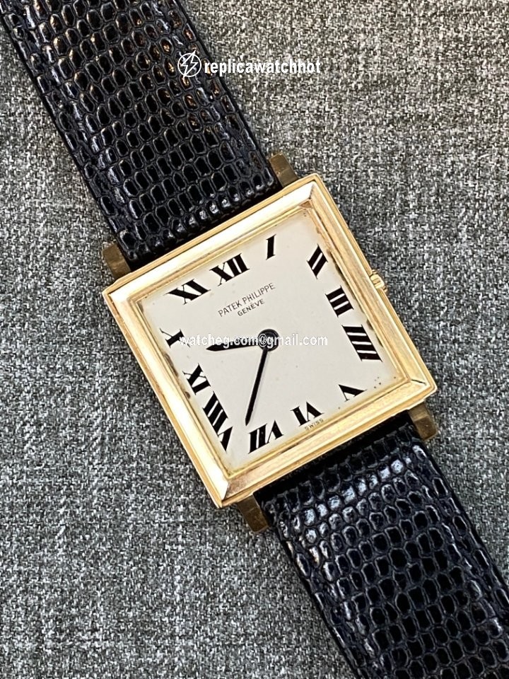 Patek Philippe Mens watch Unisex Manual winding Rose gold 3490