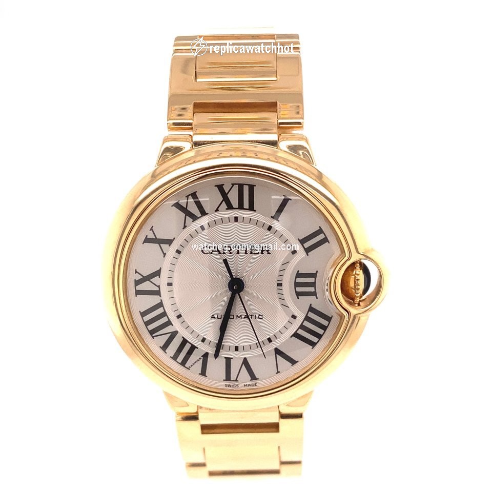 Cartier Ballon Bleu 36mm Womens watch Automatic Yellow gold W69003Z2