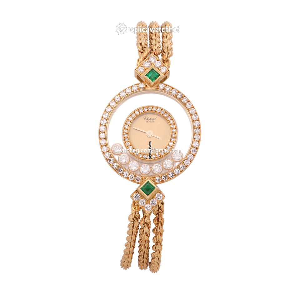 Chopard Happy Diamonds Womens watch Quartz Yellow gold 4066