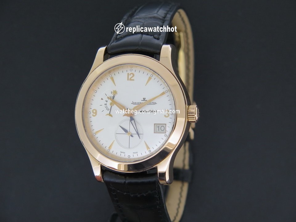 Jaeger-LeCoultre Master Hometime Mens watch Unisex Automatic Rose gold 1622420