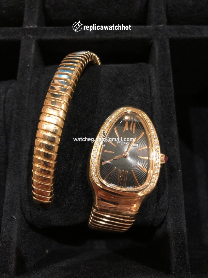 Bulgari Serpenti Womens watch Quartz Rose gold 101815