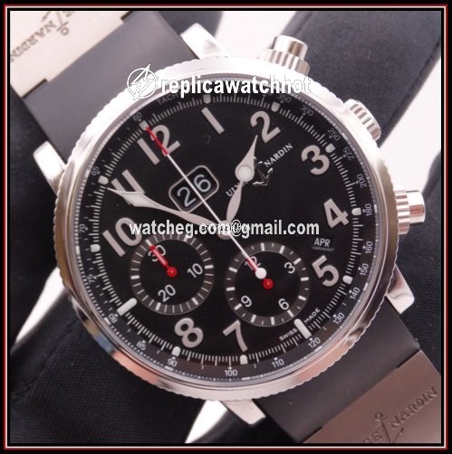 Ulysse Nardin Marine Chronograph Mens watch Unisex Automatic Steel 513-22