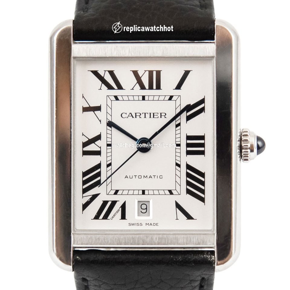 Cartier Tank Solo Mens watch Unisex Automatic Steel WSTA0029