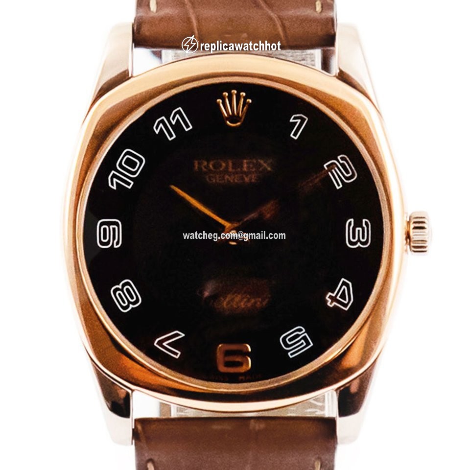 Rolex Cellini Danaos Mens watch Unisex Rose gold Manual winding 4233