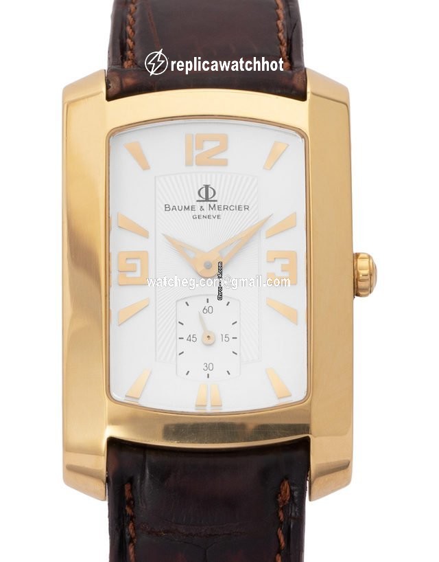 Baume & Mercier Hampton Mens watch Unisex Quartz Yellow gold 65371