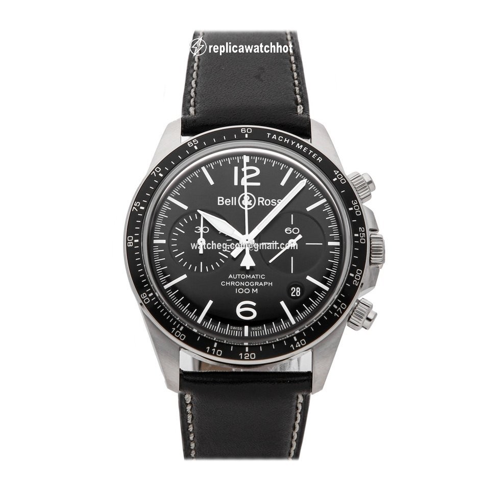 Bell & Ross BR V2 Mens watch Unisex Automatic Steel BRV294-BL-ST SCA