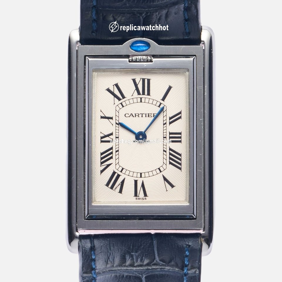 Cartier Tank Mens watch Unisex Manual winding Steel 2390