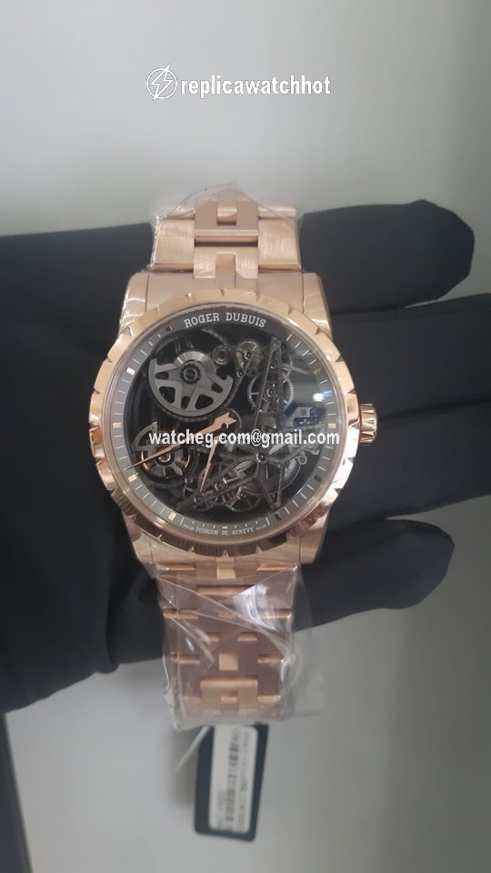 Roger Dubuis Excalibur Mens watch Unisex Automatic Rose gold RDDBEX0788