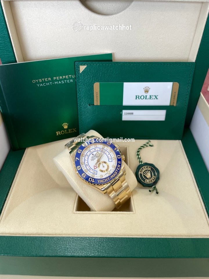 Rolex Yacht-Master II Mens watch Unisex Yellow gold Automatic 116688