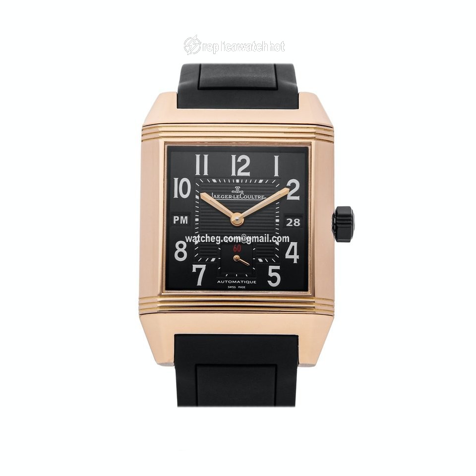 Jaeger-LeCoultre Reverso Squadra Hometime Mens watch Unisex Automatic Rose gold Q7002672