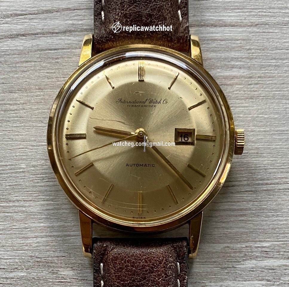 IWC Ingenieur Automatic Mens watch Unisex Automatic Yellow gold Ref 1529954