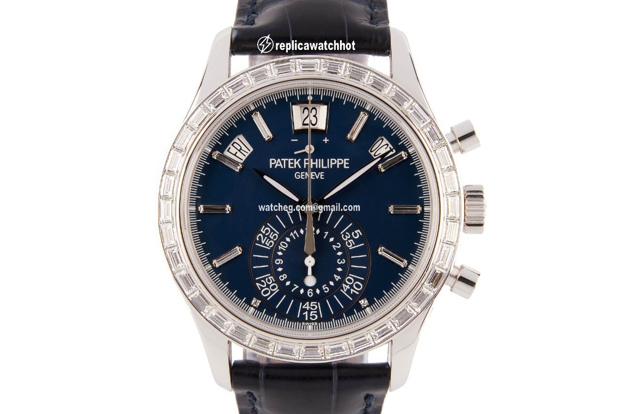 Patek Philippe Annual Calendar Chronograph Mens watch Unisex Automatic Platinum 5961P-001