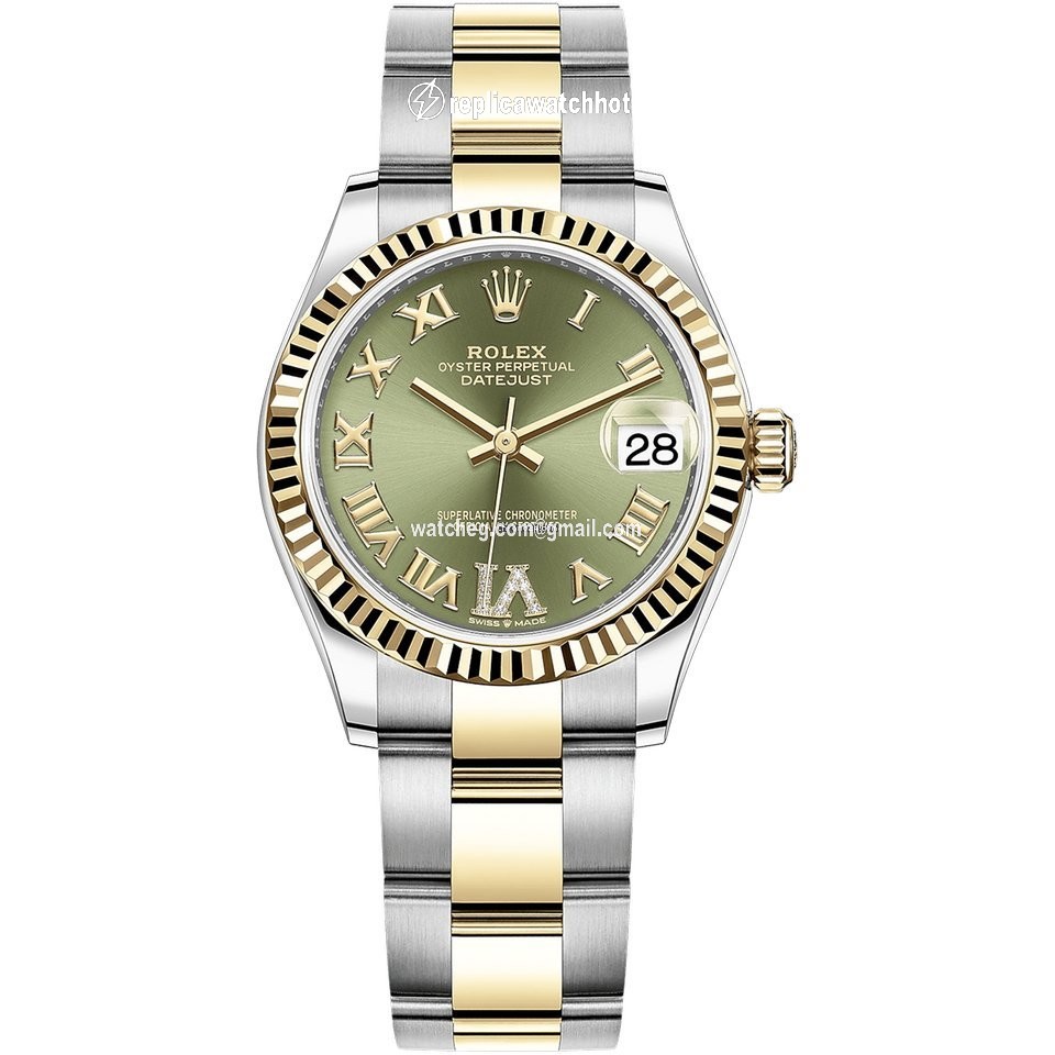 Rolex Datejust 31 Womens watch Gold Steel Automatic 278273-0015