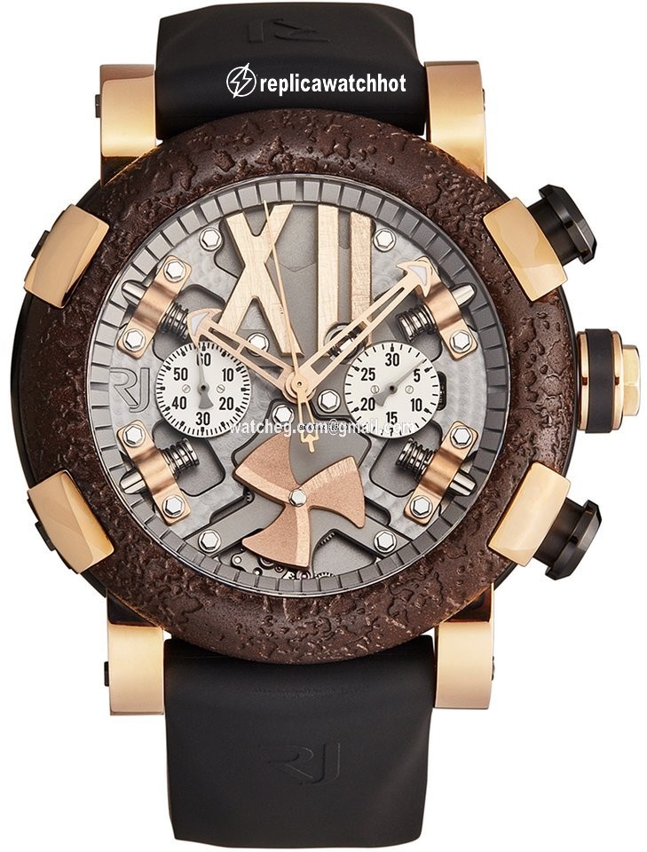 Romain Jerome Titanic-DNA Mens watch Unisex Automatic Gold Steel RJTCHSP003