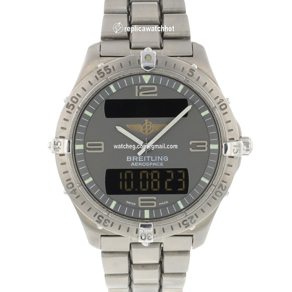 Breitling Aerospace Mens watch Unisex Quartz Titanium E56062
