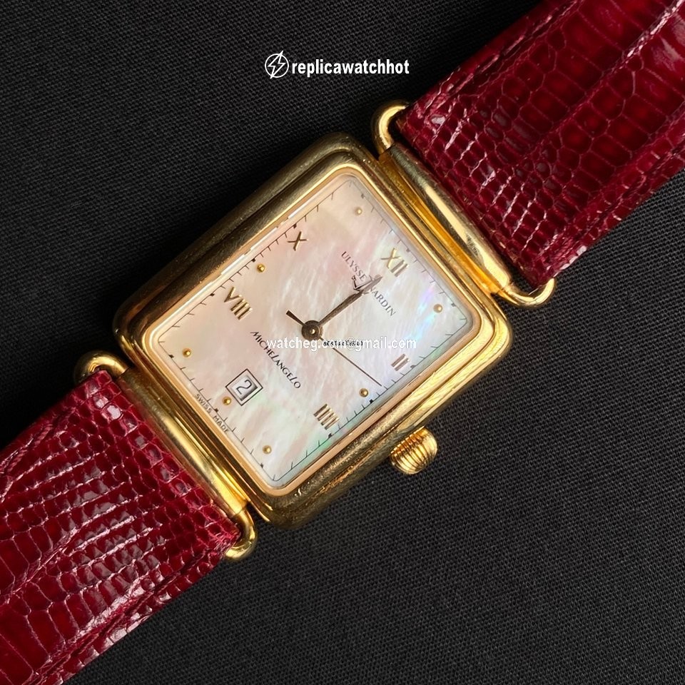 Ulysse Nardin Michelangelo Mens watch Unisex Automatic Yellow gold 181-42