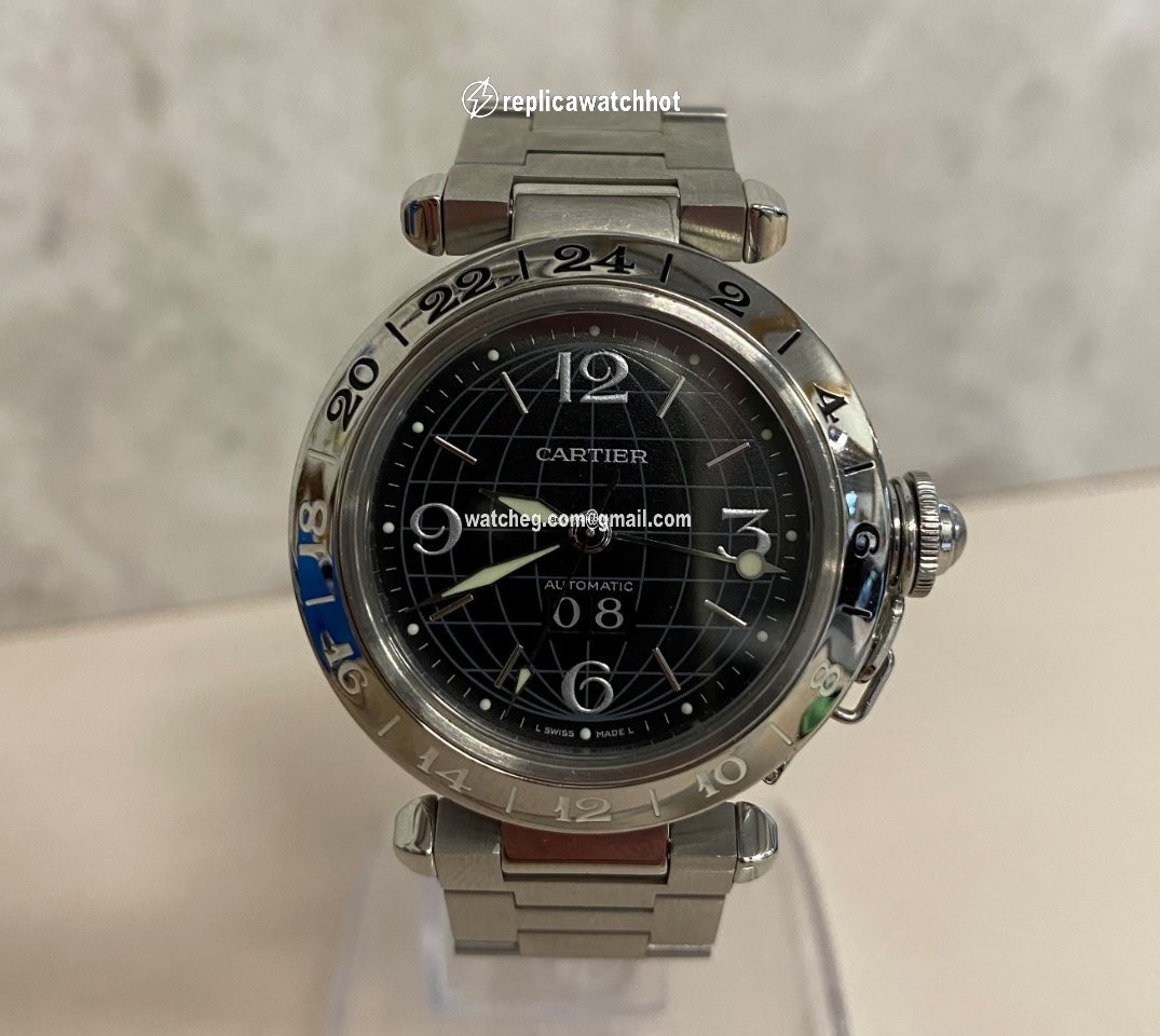 Cartier Pasha Mens watch Unisex Automatic Steel 2550