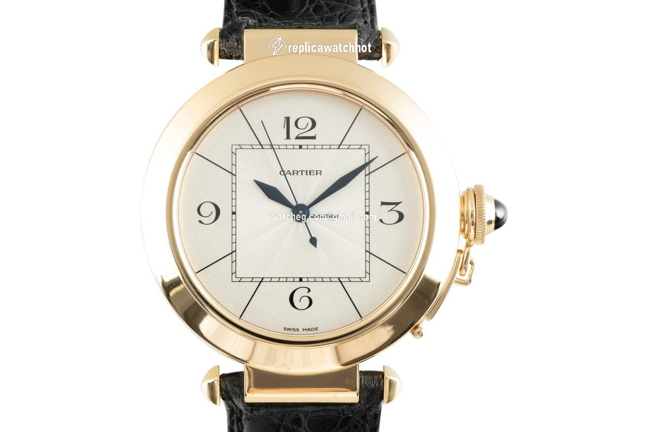 Cartier Pasha Mens watch Unisex Automatic Yellow gold 2726