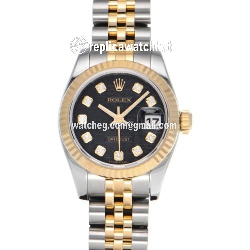 Rolex Lady-Datejust Womens watch Steel Automatic 179173G