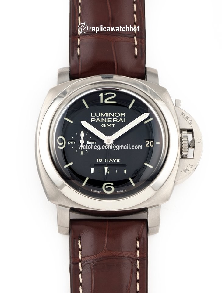 Panerai Luminor 1950 10 Days GMT Mens watch Unisex Automatic Steel PAM 00270