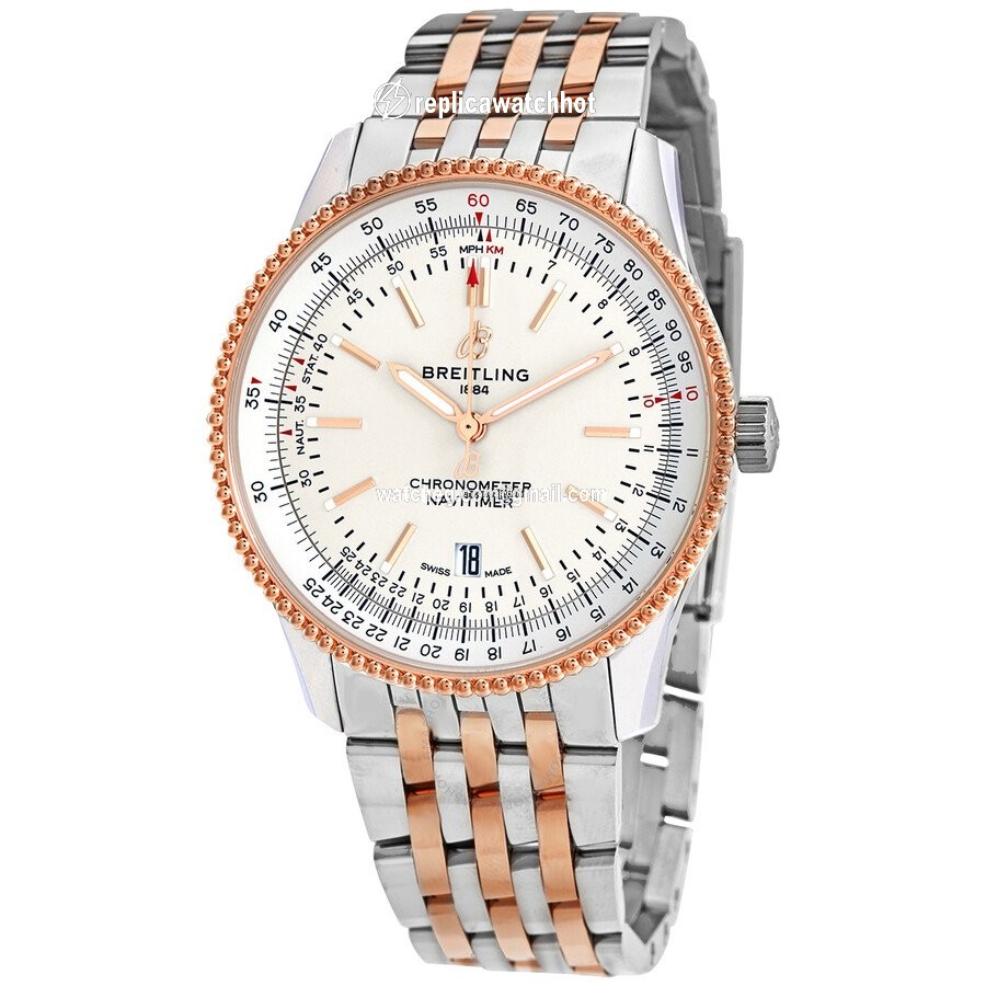 Breitling Navitimer Mens watch Unisex Automatic Gold Steel U17326211G1U1