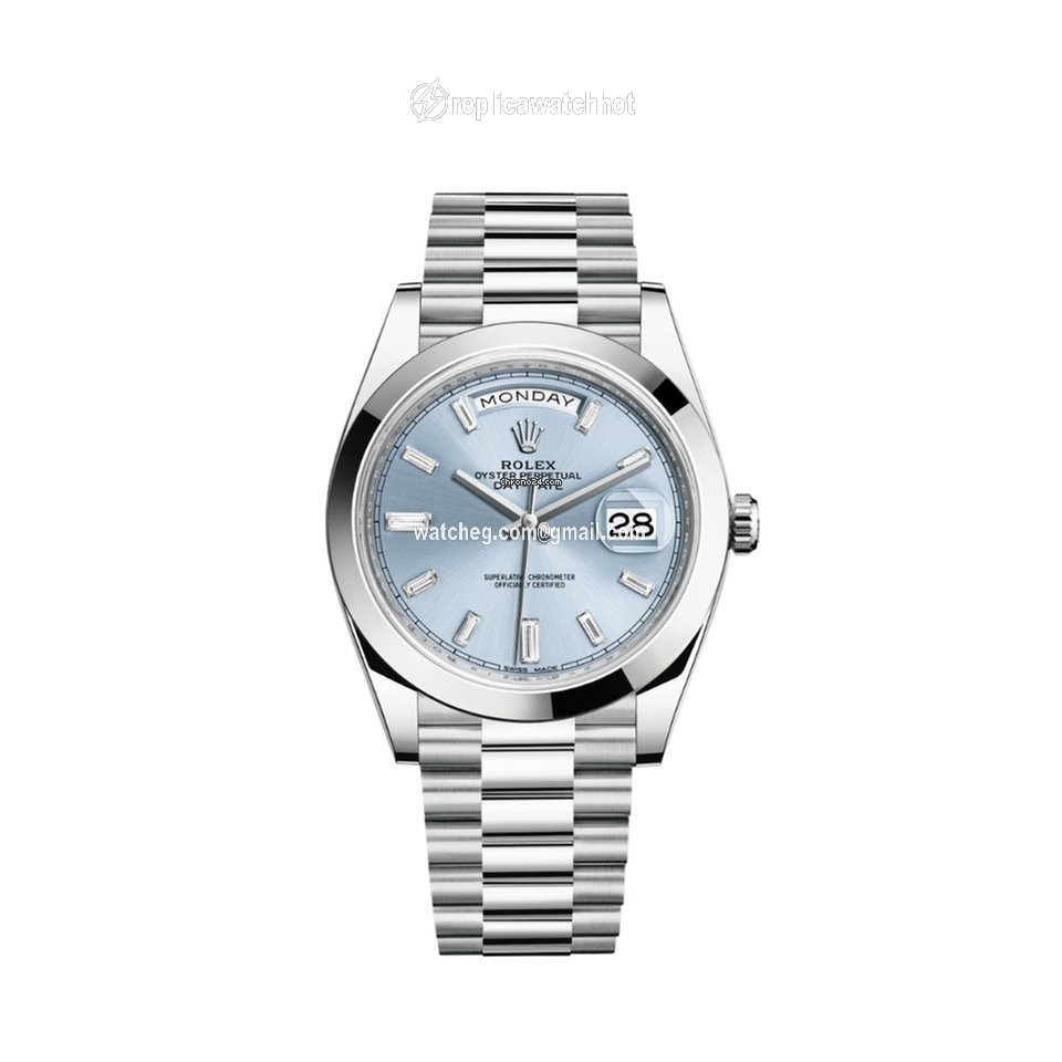 Rolex Day-Date 40 Mens watch Unisex Platinum Automatic 228206