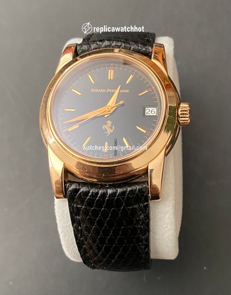Girard Perregaux Ferrari Mens watch Unisex Automatic Rose gold 8025