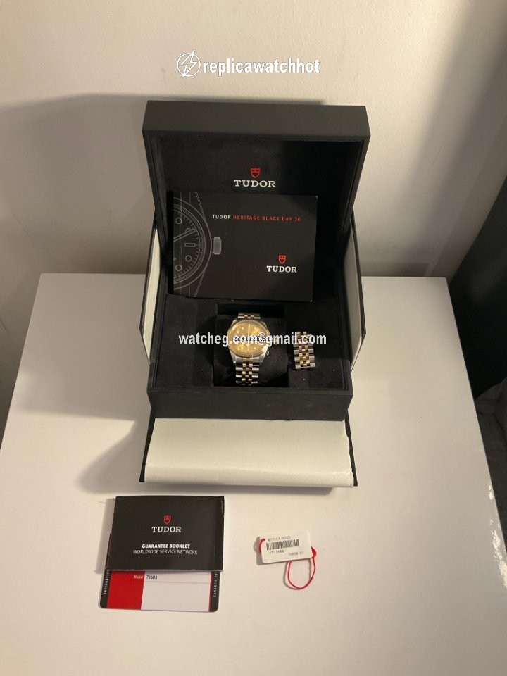 Tudor Mens watch Unisex Automatic Gold Steel 79503-0002