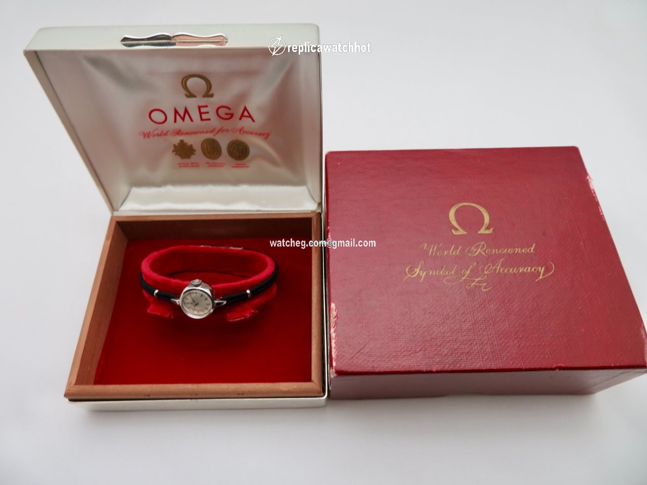 Omega Womens watch Manual winding White gold A-5731