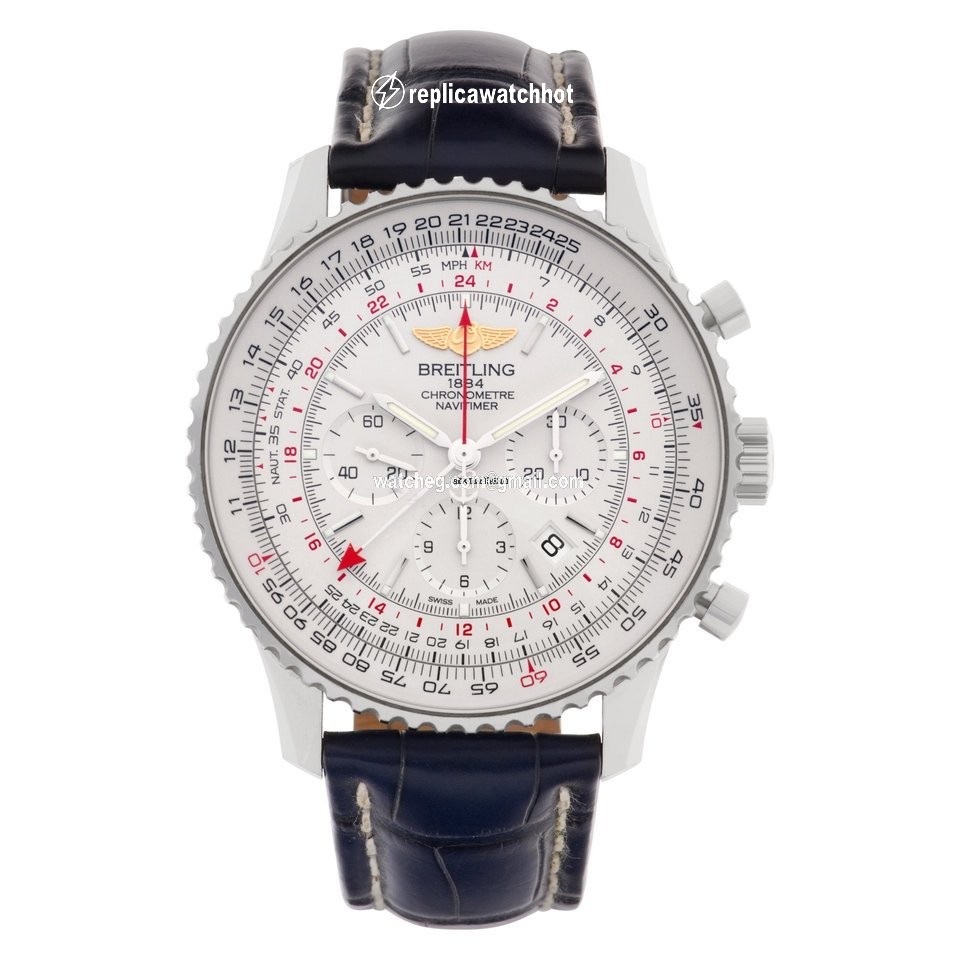 Breitling Navitimer GMT Mens watch Unisex Automatic Steel AB044121 G783