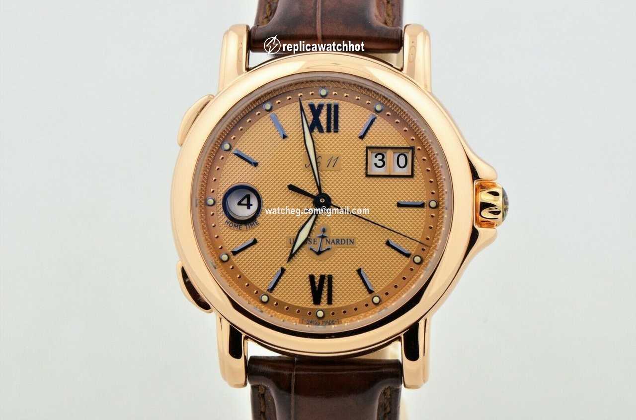 Ulysse Nardin San Marco Mens watch Unisex Automatic Rose gold 226