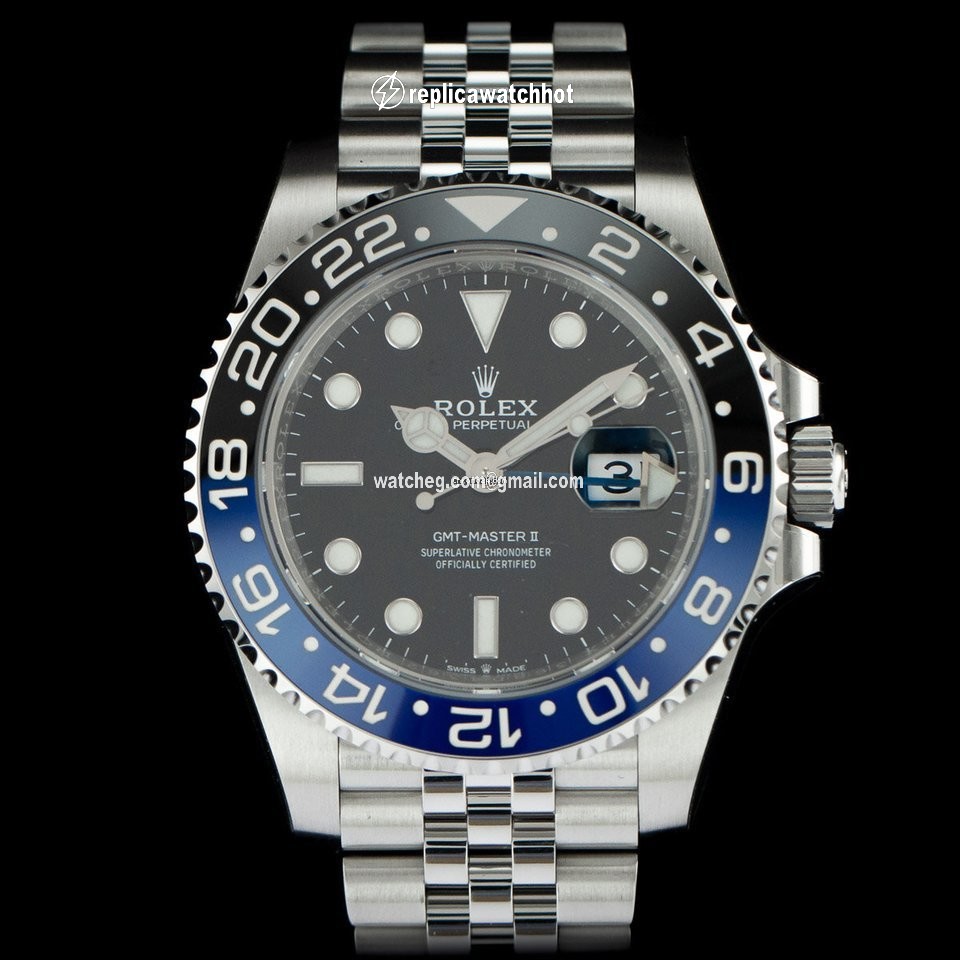 Rolex GMT-Master II Mens watch Unisex Steel Automatic 126710BLNR
