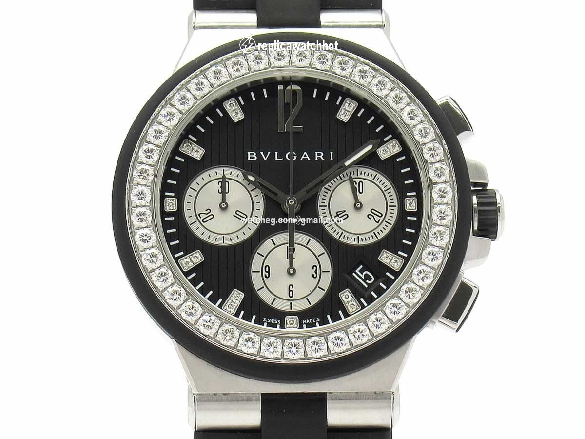 Bulgari Diagono Mens watch Unisex Automatic Steel DG40BSDVDCH 8