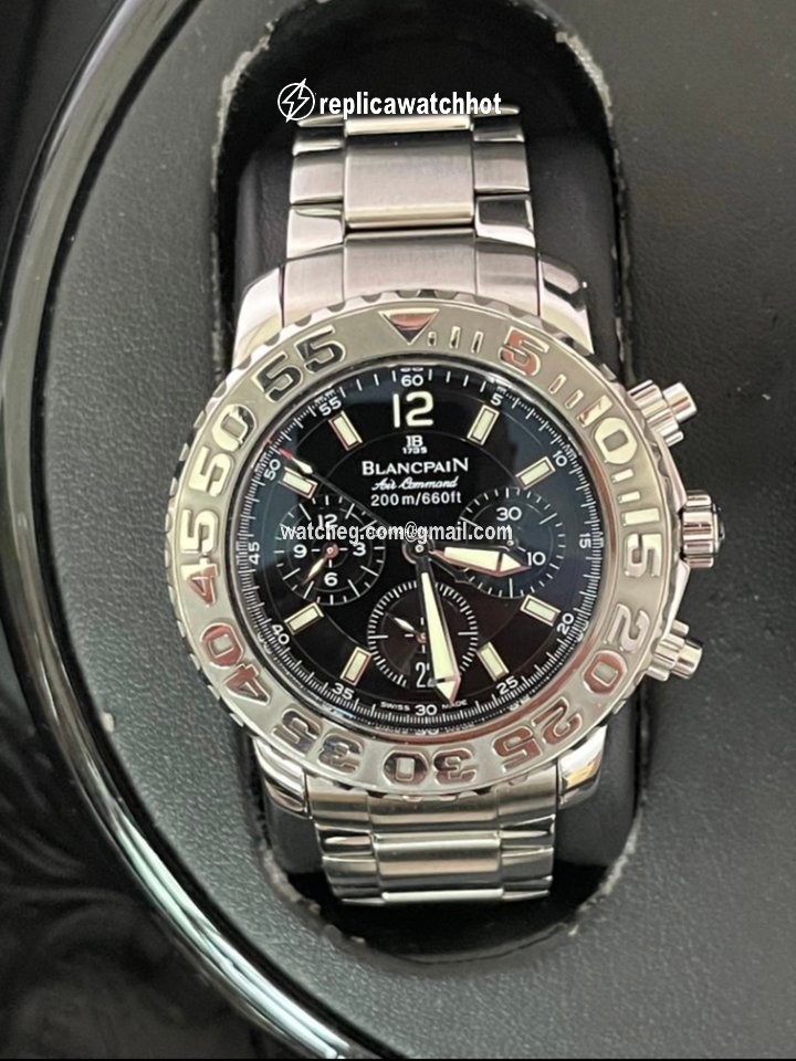 Blancpain Air Command Mens watch Unisex Automatic Steel 2285F-1130-71