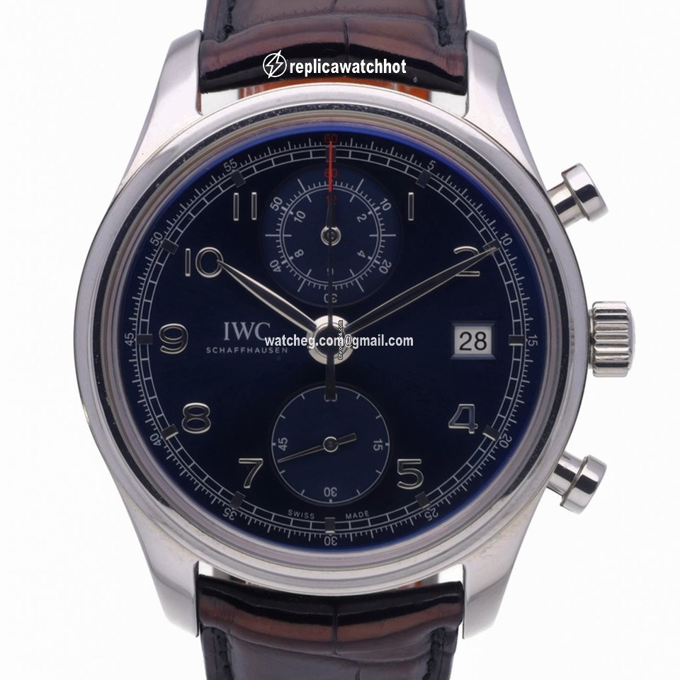 IWC Portuguese Chronograph Mens watch Unisex Automatic Steel IW390406