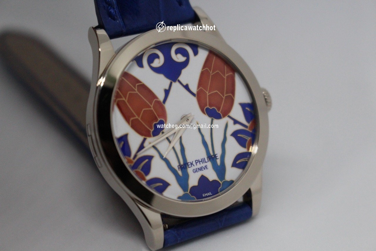 Patek Philippe Calatrava Mens watch Unisex Automatic White gold 5089G-024
