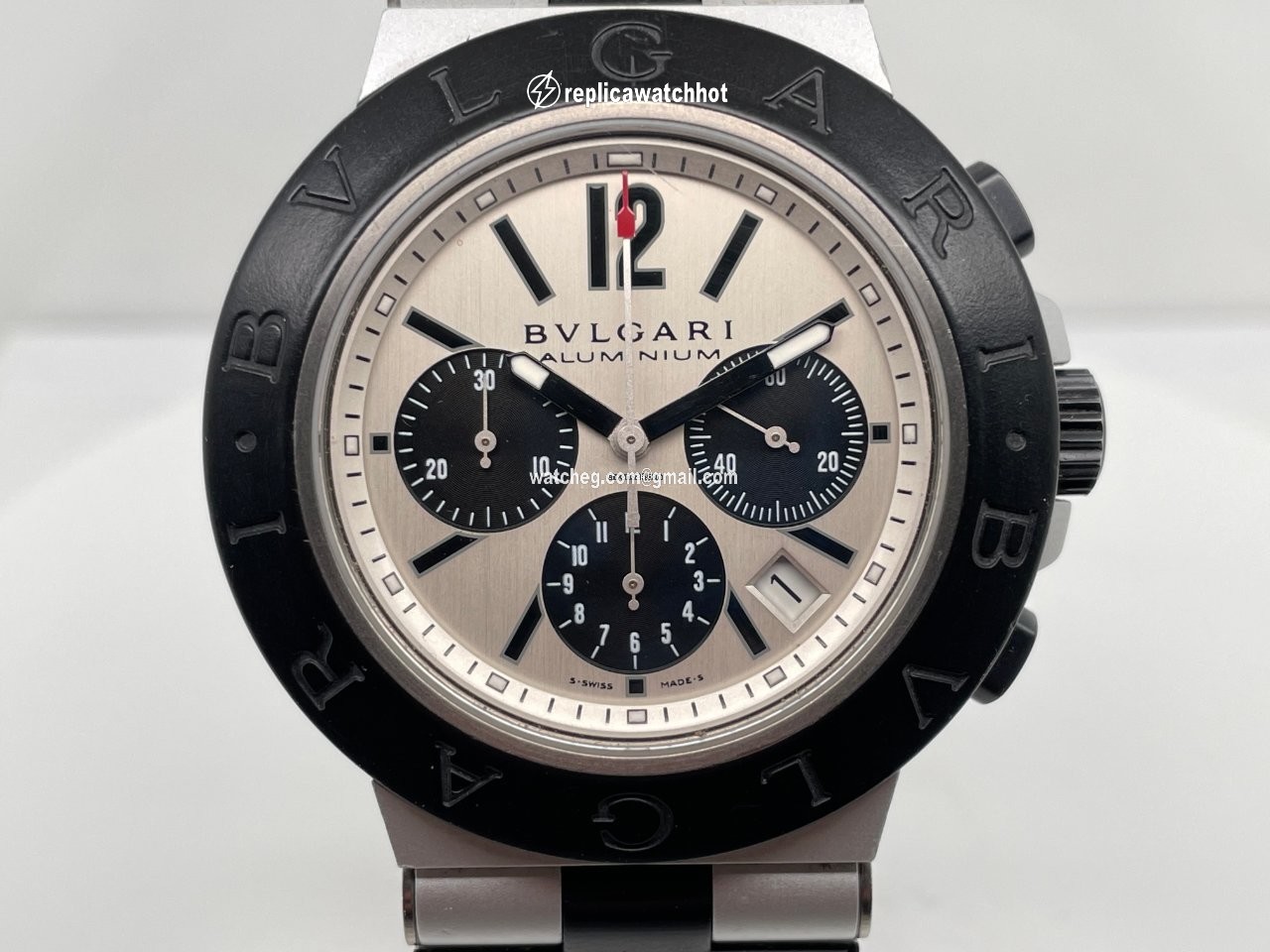 Bulgari Diagono Mens watch Unisex Automatic Aluminum AC44TA