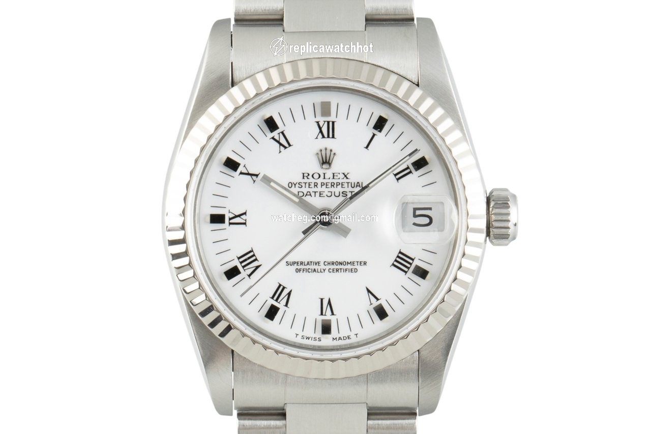 Rolex Datejust 31 Womens watch Gold Steel Automatic 68274