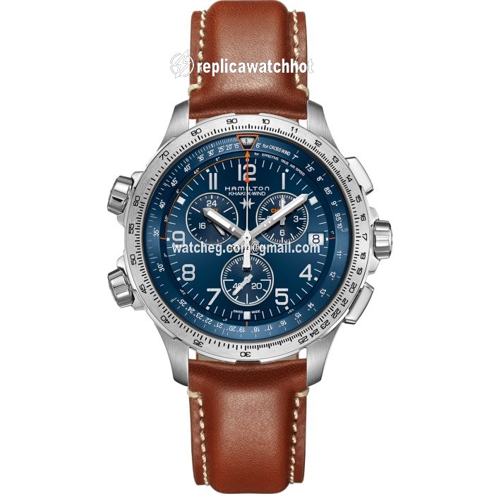 Hamilton Khaki X-Wind Mens watch Unisex Quartz Steel H77922541