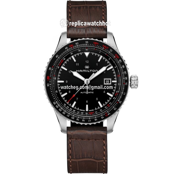 Hamilton Khaki Aviation Mens watch Unisex Automatic Steel H76615530