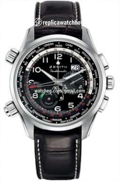 Zenith El Primero Doublematic Mens watch Unisex Automatic Steel 03.2400.4046