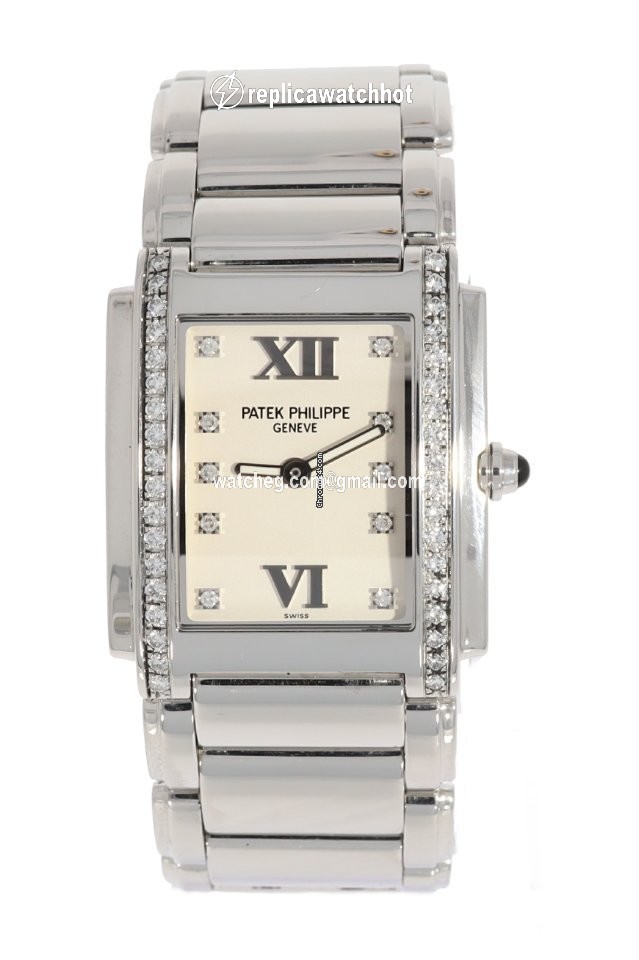 Patek Philippe Twenty~4 Womens watch Quartz Steel 4910 1A