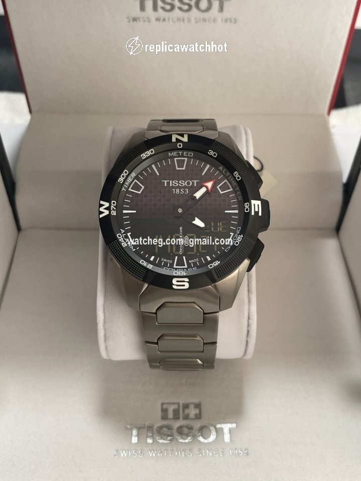 Tissot T-Touch Expert Solar Mens watch Unisex Quartz Titanium T110.420.44.051.00