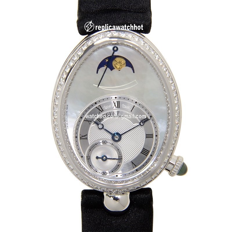 Breguet Reine de Naples Womens watch Automatic White gold 8908BB 52 864.D00D