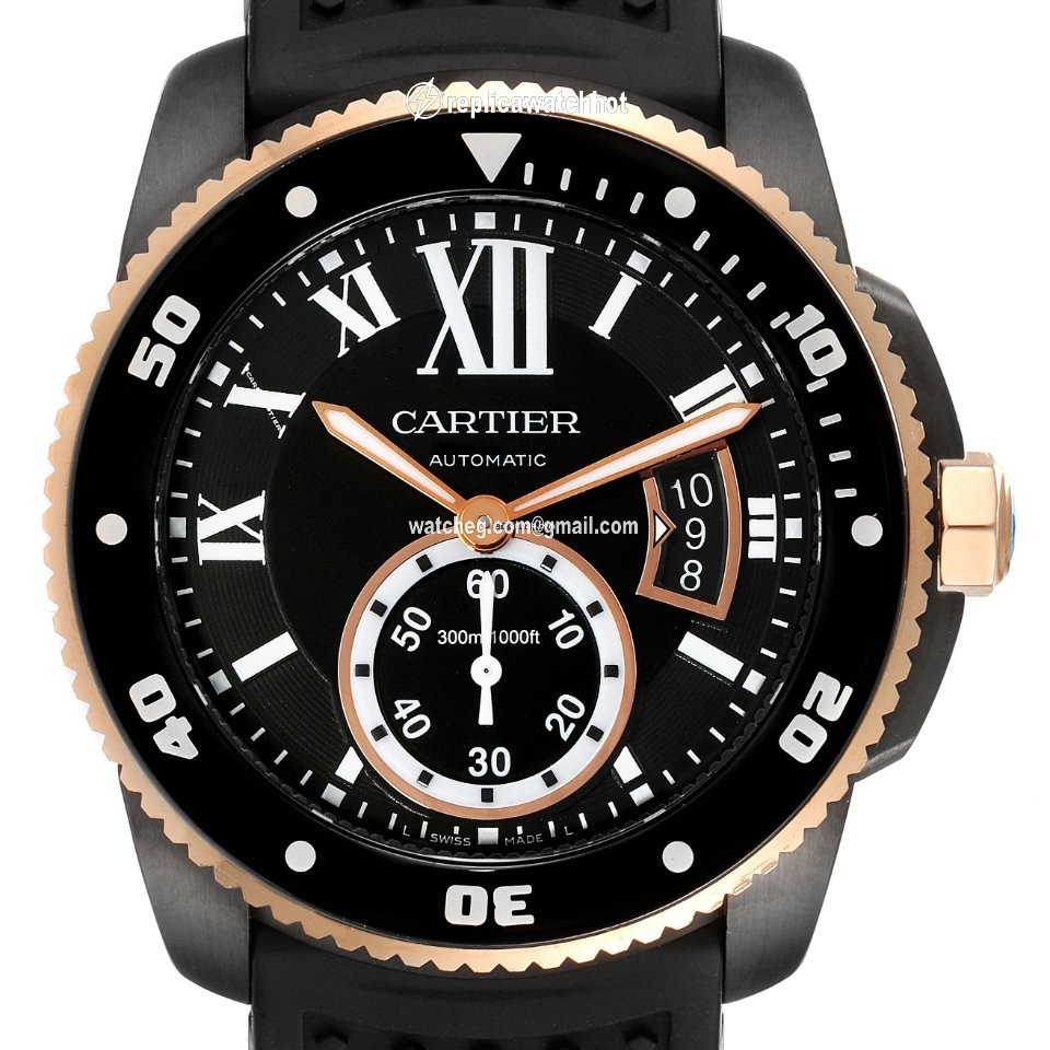 Cartier Calibre de Cartier Diver Mens watch Unisex Automatic Steel W2CA0004
